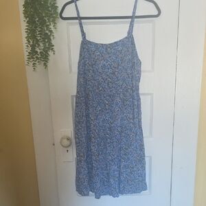 Old Navy Blue Floral Dress